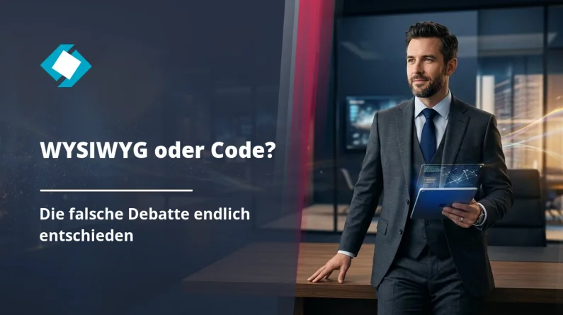 WYSIWYG vs. Code: Ist die Debatte nach 40 Jahren endlich gelöst?