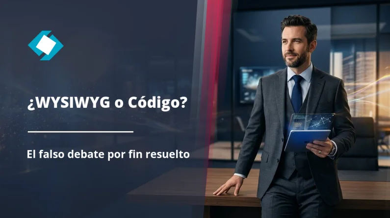 WYSIWYG vs Código: ¿El debate resuelto después de 40 años?