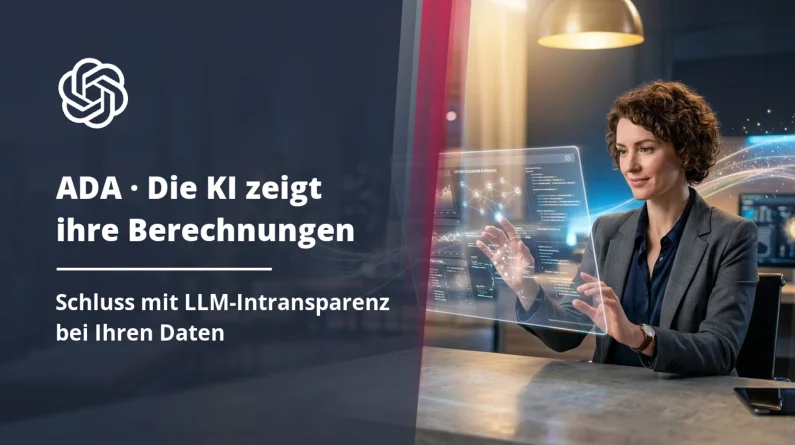 ADA: Die Open-Source-KI, die ihre Analyseberechnungen offenlegt