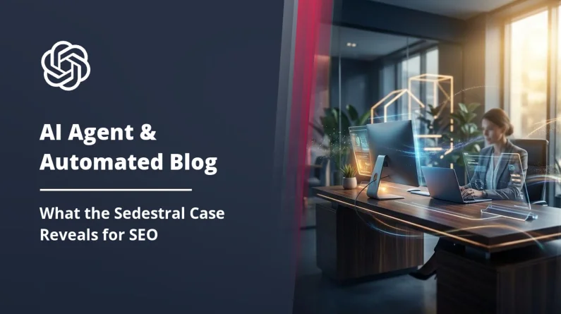 AI Agent and Automated Blog: What the Sedestral Case Really Reveals About the Future of SEO Content