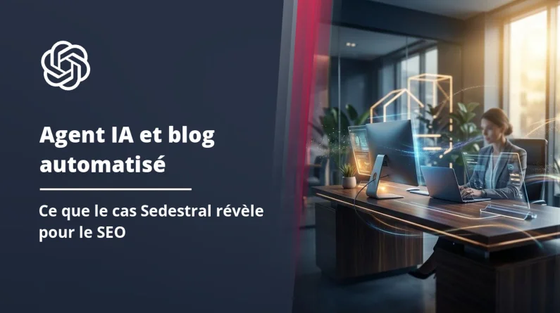 Agent IA et blog automatisé : ce que le cas Sedestral révèle vraiment sur l'avenir du contenu SEO