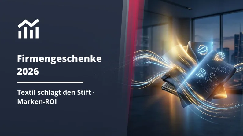 Firmengeschenke 2026: warum Textil den Kugelschreiber schlägt