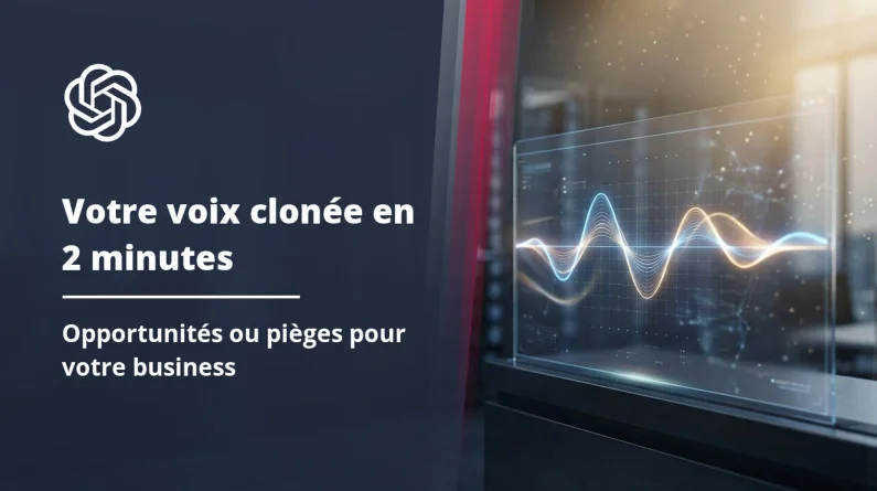 Clonage vocal IA : opportunités et risques pour votre PME