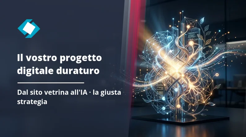 Creazione sito web: progettare un progetto digitale duraturo nell'era dell'IA