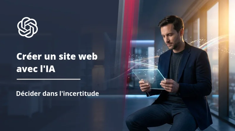 Concevoir un site web avec l'incertitude : ce que l'IA m'a appris