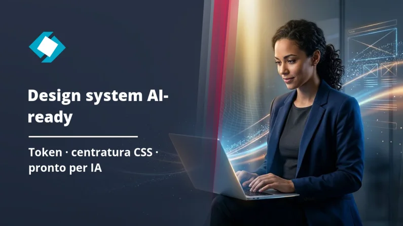 Design system AI-ready e centratura CSS: quello che i vostri integratori fanno ancora a mano