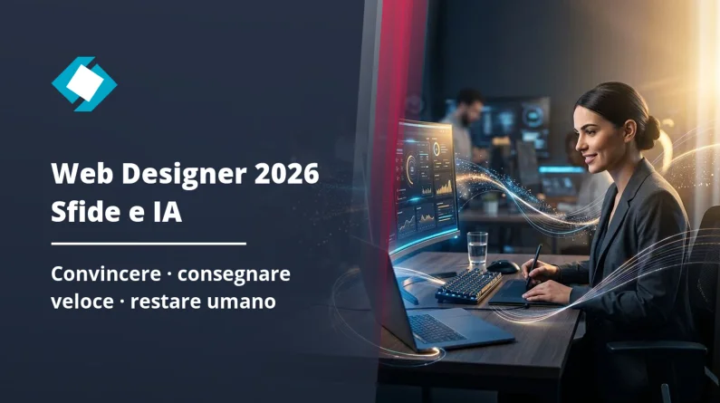 Web designer 2026: convincere, consegnare veloce, restare umano