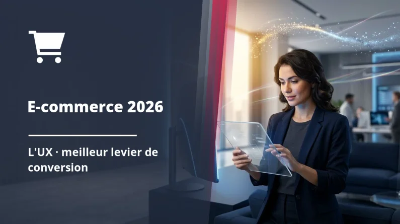 E-commerce 2026 : l'UX au coeur des attentions