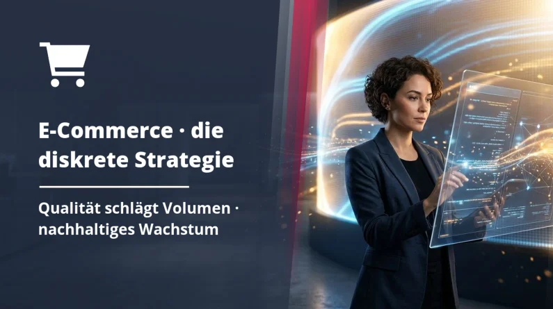E-Commerce: Warum Strategische Diskretion dem Volumen um jeden Preis Überlegen ist