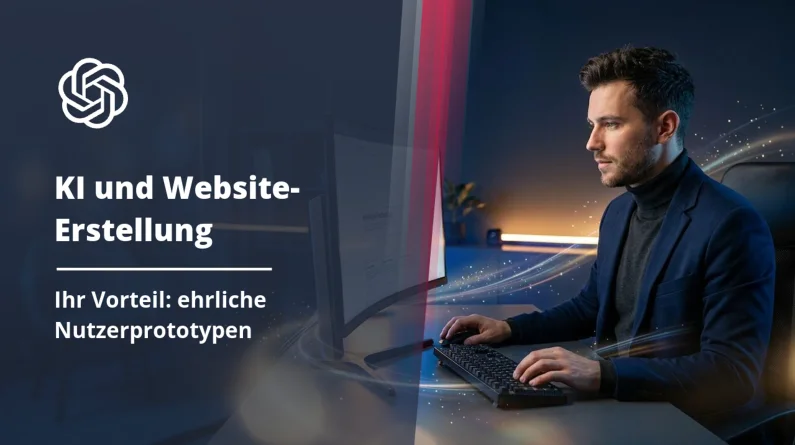 KI-Websiteerstellung: ehrliche Prototypen · Ihr strategischer Vorteil