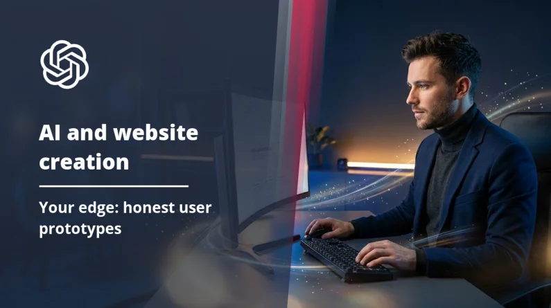 AI website creation: honest prototypes · your strategic edge