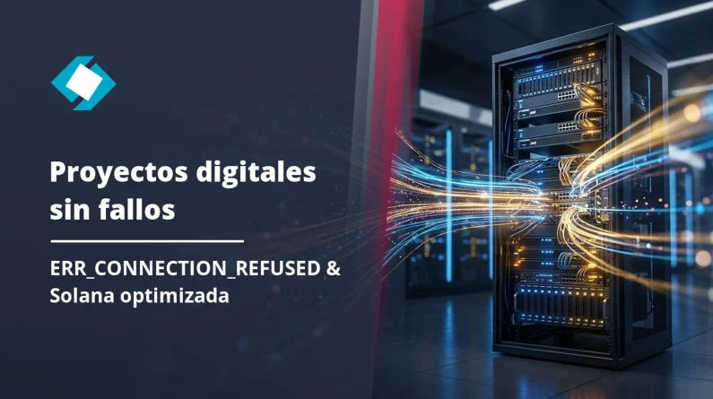 ERR_CONNECTION_REFUSED y Solana: fiabilice sus proyectos digitales