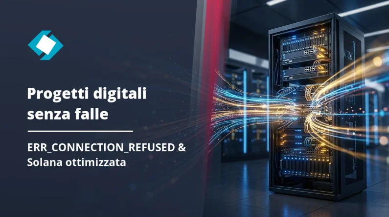 ERR_CONNECTION_REFUSED e Solana: rendete i vostri progetti affidabili