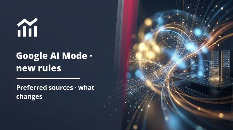 Google AI Mode and preferred sources: the impact on your visibility