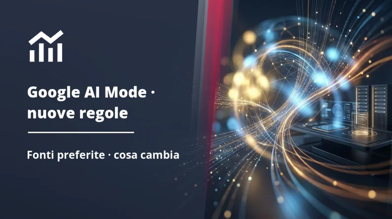 Google AI Mode e fonti preferite: l'impatto sulla tua visibilità