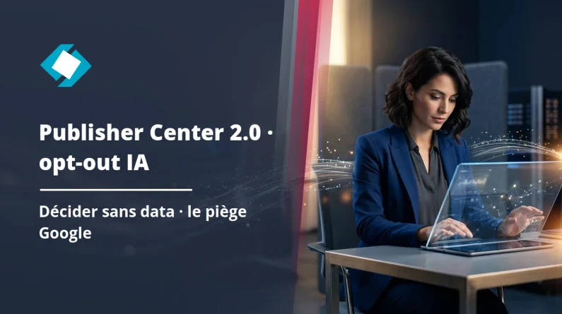 Google Publisher Center 2.0 et opt-out IA : ce que ça change vraiment pour votre référencement