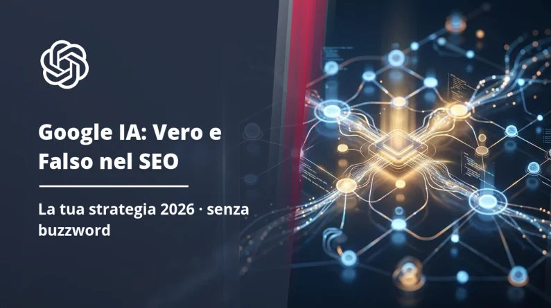 SEO 2026: la guida Google IA rivela le vere priorità
