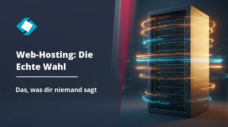 Web-Hosting: Die Wahl, die dir niemand richtig erklärt