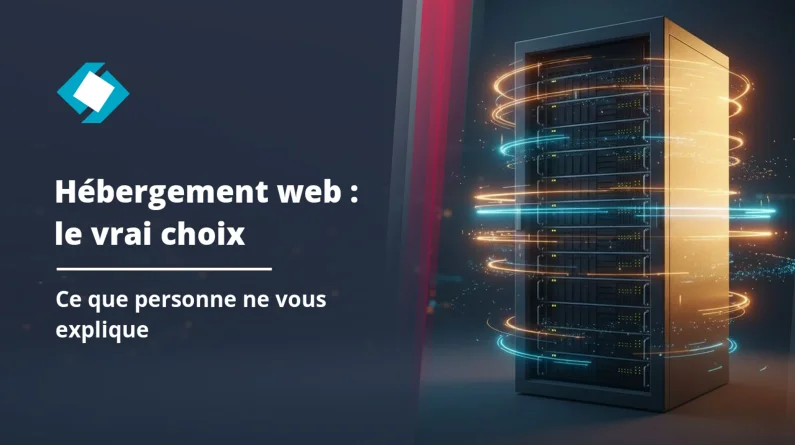 Hébergement web : le choix que personne ne vous explique