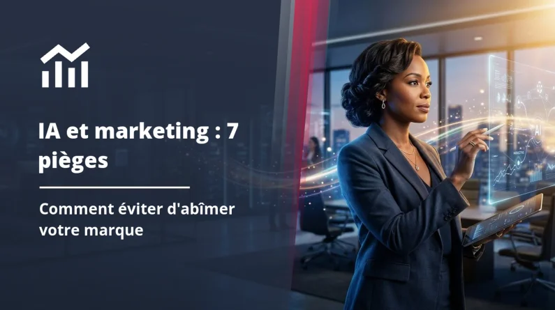 IA et marketing digital : 7 pièges qui peuvent abîmer votre marque (et comment les éviter)