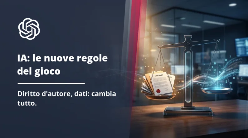 IA e Normativa: cosa esigono ora diritto d'autore e Garante