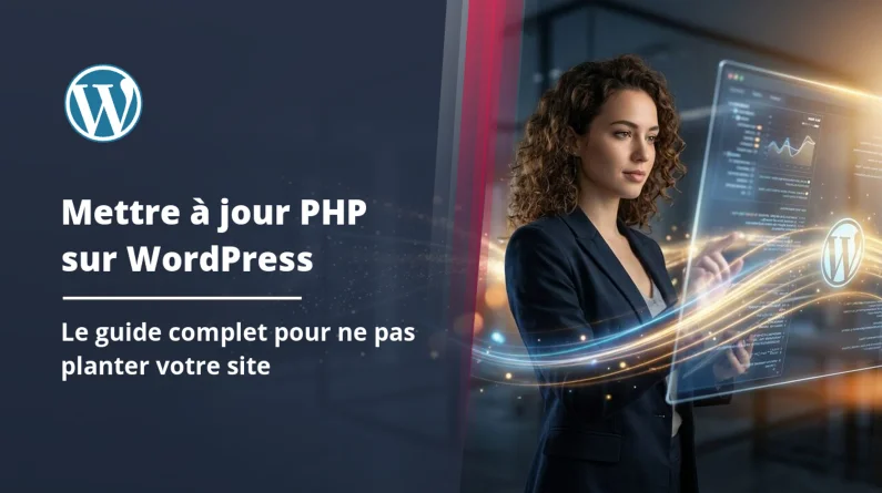 Mettre à jour PHP sur WordPress : le guide complet pour ne pas planter son site en 2026