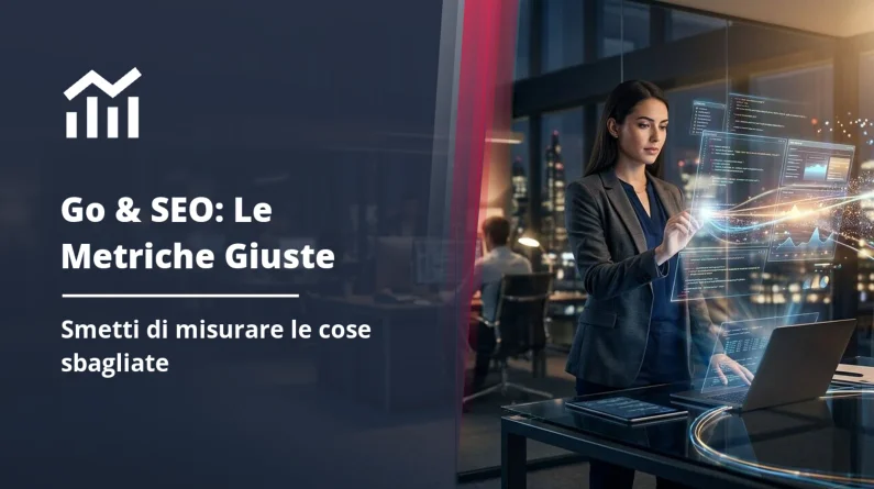 Go & SEO locale: smetti di misurare le metriche sbagliate