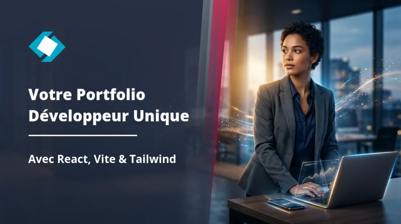 Portfolio Développeur React, Vite, Tailwind : Sortez du lot