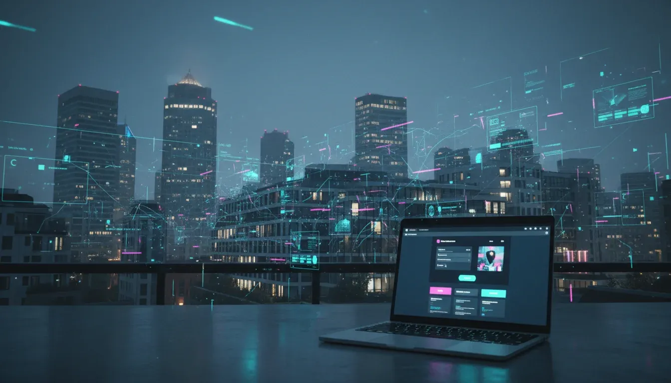 Pourquoi créer un site internet à Caen - Vue panoramique digitale
