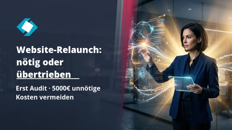 Website-Relaunch: wann er wirklich nötig ist (und wann man Ihnen eine unnötige Lösung verkauft)