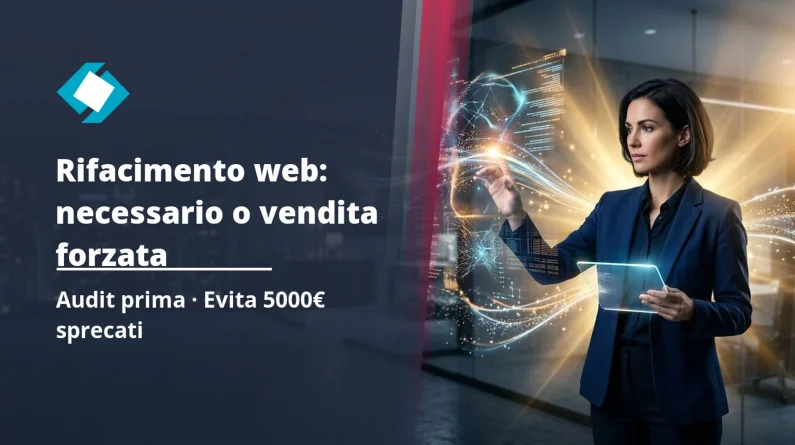 Rifacimento del sito web: quando è davvero necessario (e quando ti stanno vendendo una soluzione inutile)