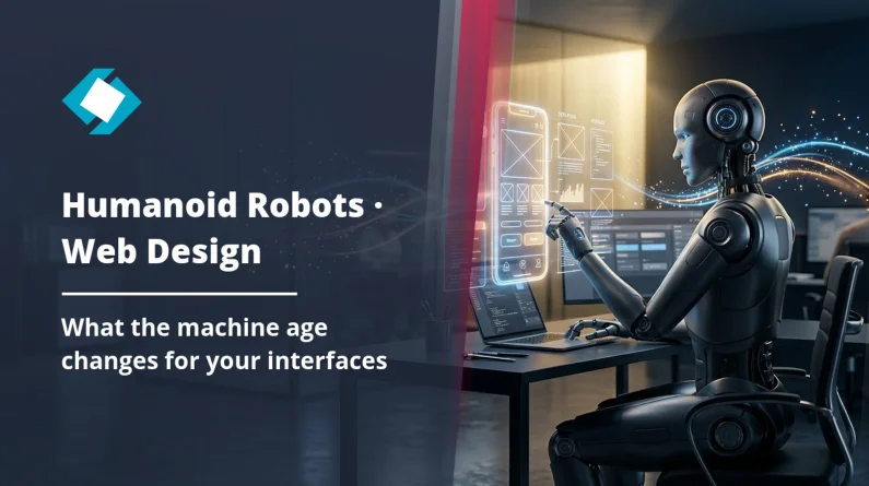 Humanoid robots and web design: what the machine age changes for your interfaces