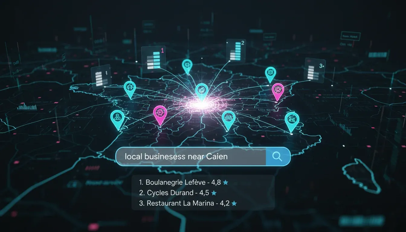 SEO local à Caen - Référencement pour les entreprises normandes