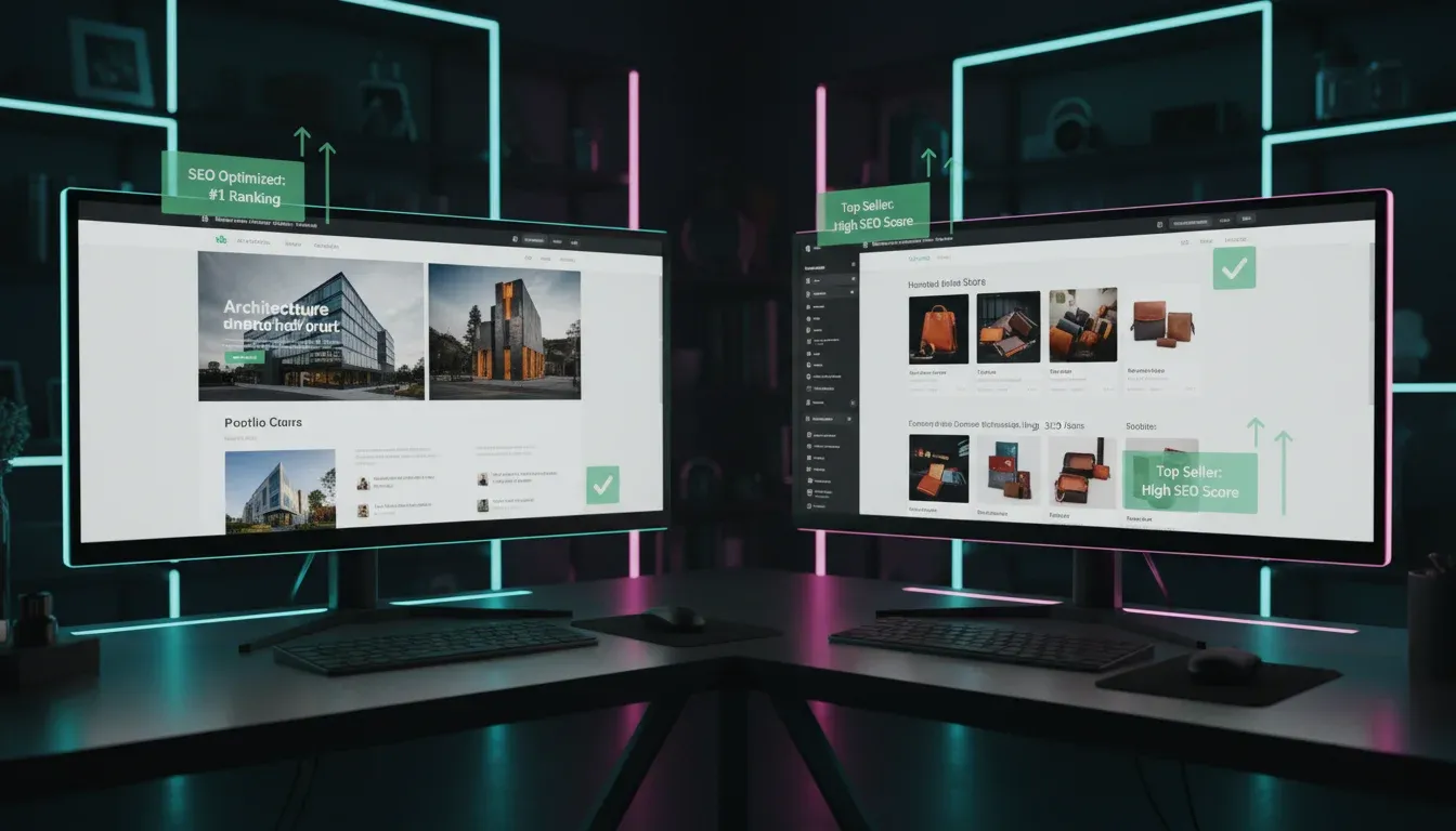Référencement site vitrine et e-commerce sur mesure