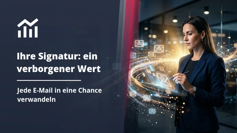 E-Mail-Signatur: Aktivieren Sie diesen kostenlosen Marketing-Hebel