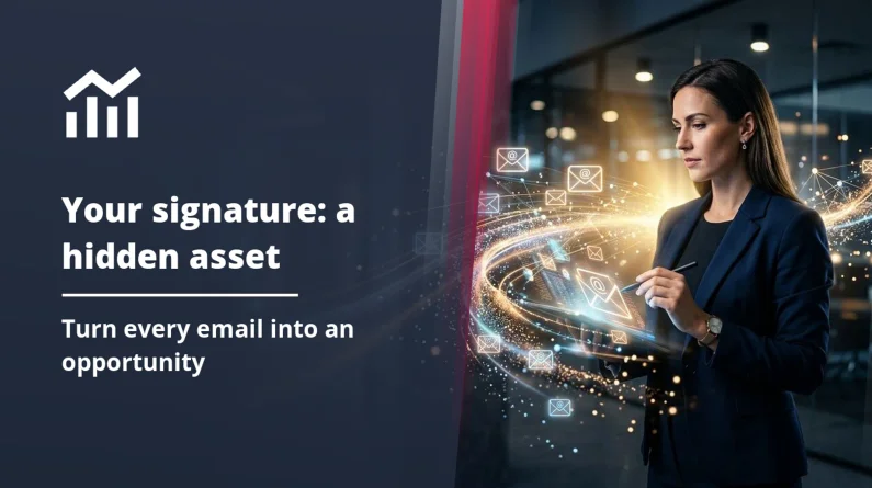 Email signature: activate this free marketing lever