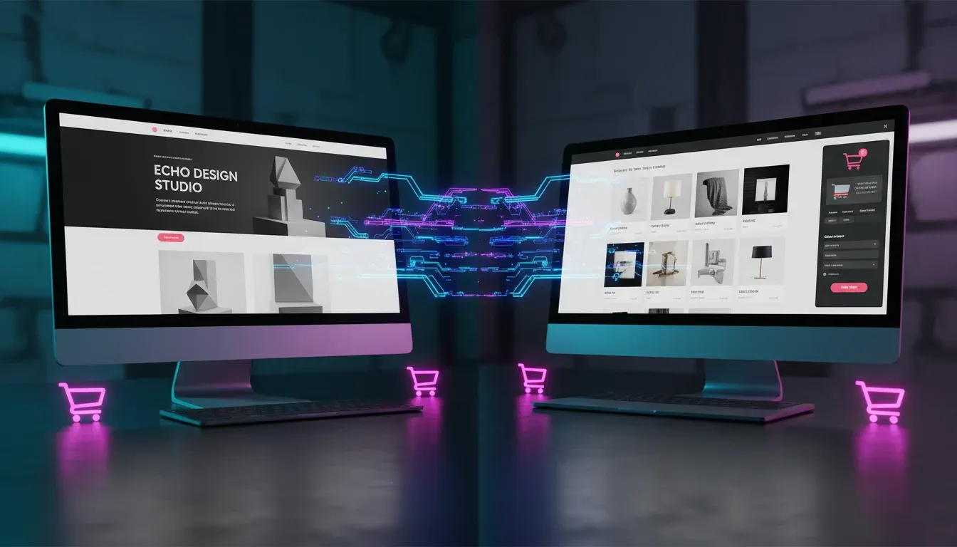 Du site vitrine à la boutique en ligne - Solutions web sur mesure