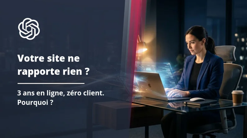 Site web en ligne depuis 3 ans qui ne rapporte rien ?