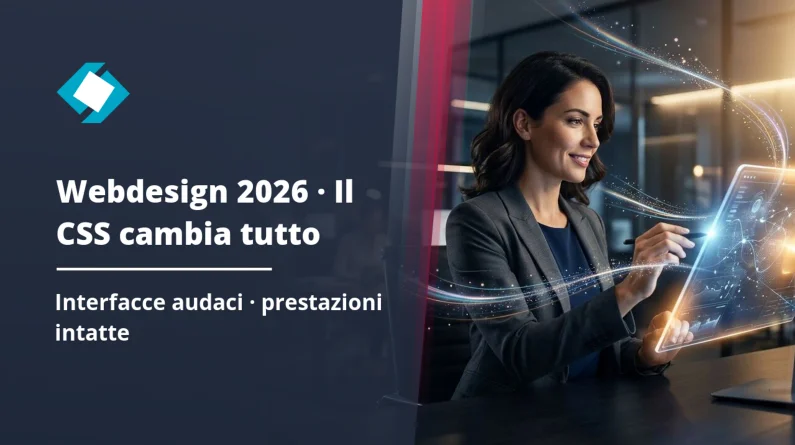 Webdesign 2026: Il CSS moderno trasforma i tuoi siti web