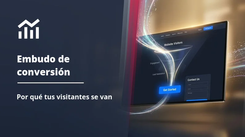 Embudo de conversión: por qué tus visitantes no te contactan