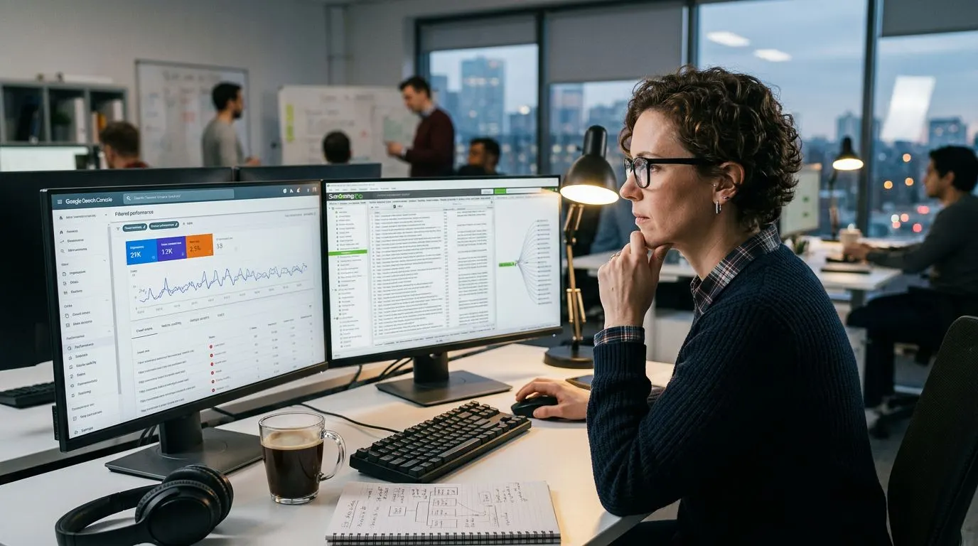 Analyse du crawl budget sur plusieurs écrans : robots, temps de réponse et recommandations