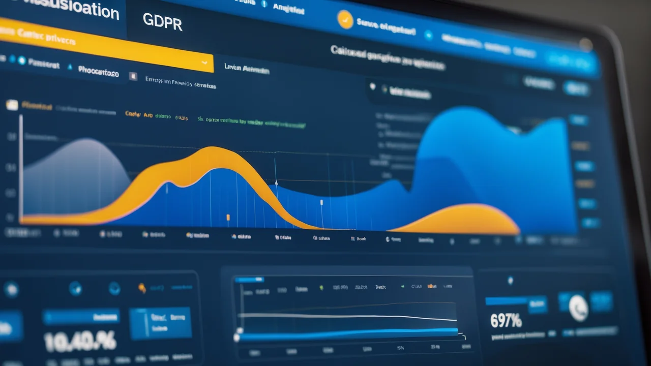 Interfaces tableau de bord outils analytics conformes RGPD alternatives européennes design moderne