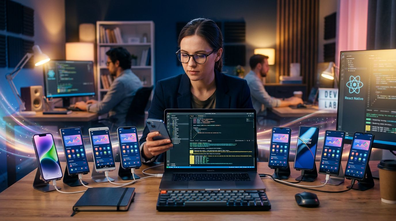Test von React Native Hintergrundaufgaben auf mehreren echten Geräten unter Produktionsbedingungen