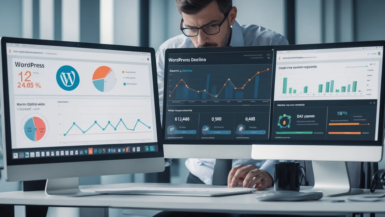 Analisi del declino della quota di mercato di WordPress 2025